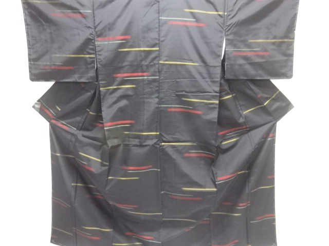 Japanese Kimono / Tsumugi Omeshi Silk